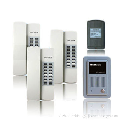 Audio Intercom Systems with 12V DC/1A Power Source